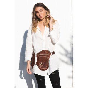 Cleo's Leather Belt Bag